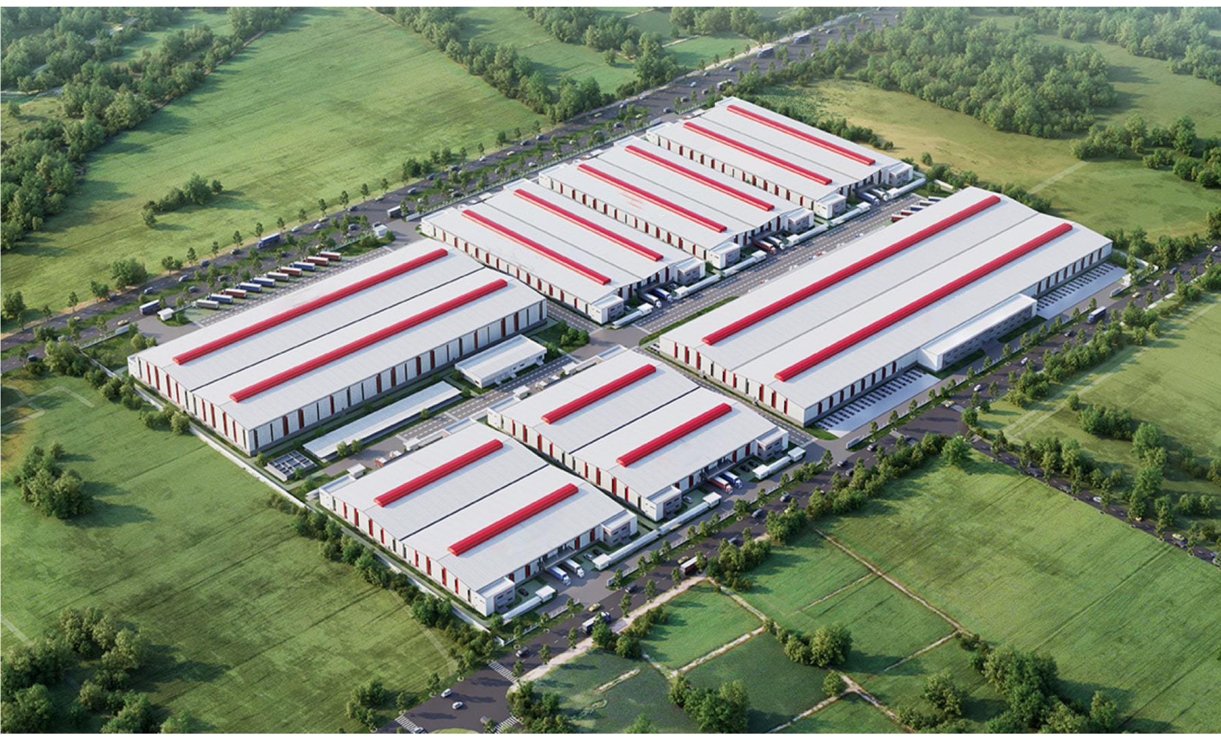 SHN-FW42 Ready-Built Factory & Warehouse for lease in Ha Nam