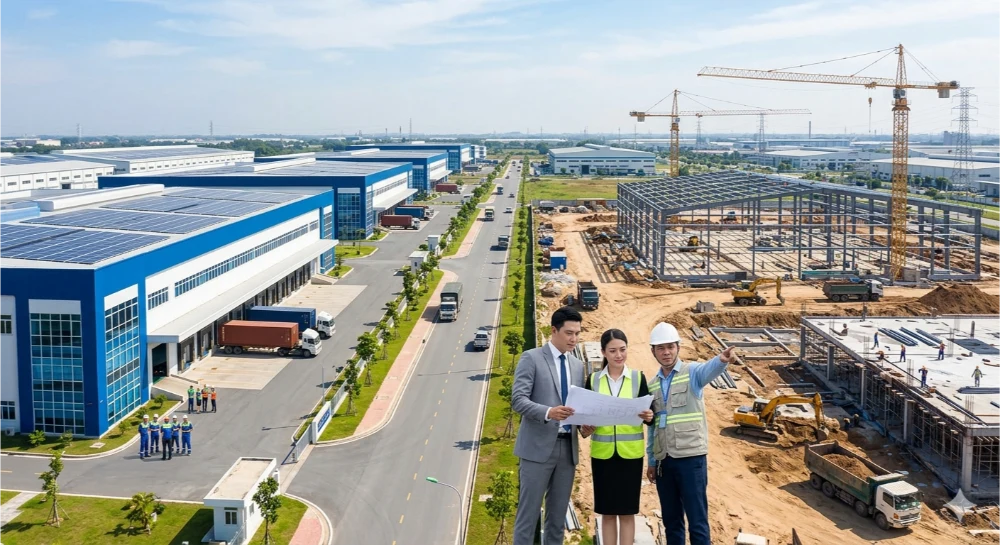 Nhà xưởng xây sẵn cho thuê tại Việt Nam